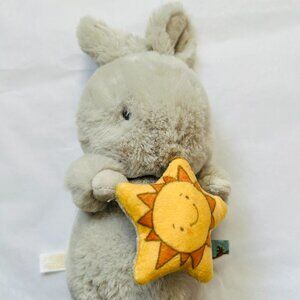 Bunnies by the Bay Gray Rabbit Plush Cricket Island Bloom Bunny 7" Toy Sun Star